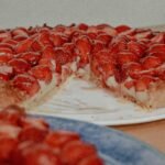 Crostata di Fragole Fresche con Crema Pasticcera al Limone